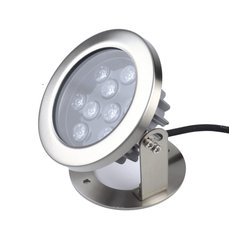 9W IP68 lámpara subacuática led (rgbw opcional)