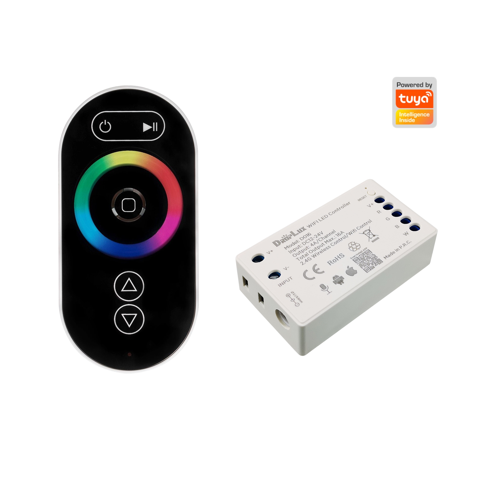 192W RGB Tuya App Remote and WiFi Controller