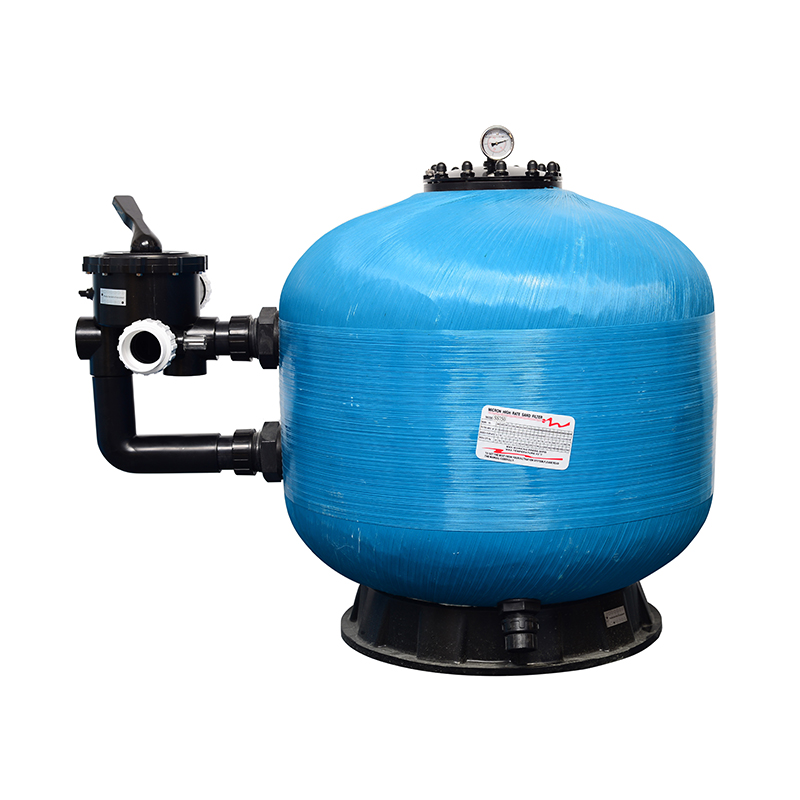 Baobiao Backwash Cleaning Spa Water Frp Vessel Sand Pool Filter Comercial