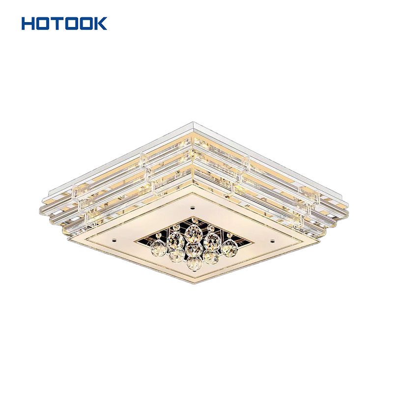 Contemporary Crystal Chandelier