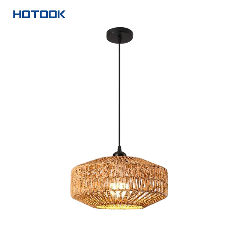 Decorative Bohemian Rattan Chandelier