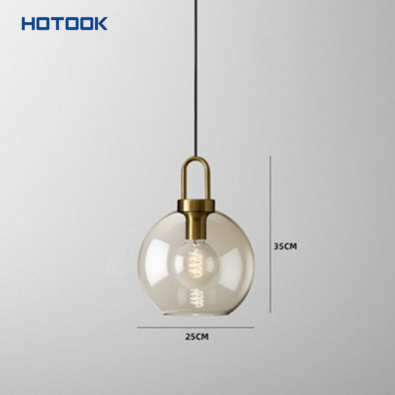Contemporary Ceiling Glass Light