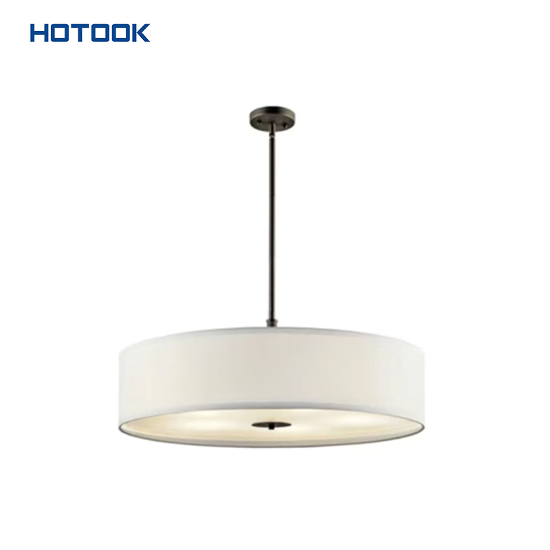 Minimalist Fabric Chandelier Fixture