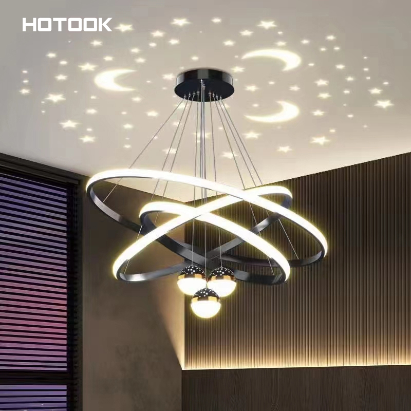 Sleek Modern Ceiling Chandelier
